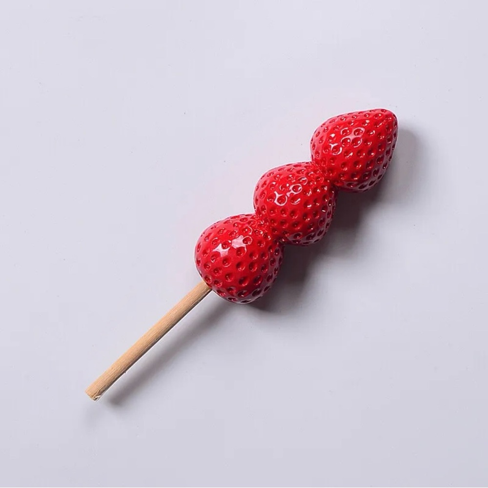 Fridge Magenet Fruit Refrigerator Sticker Vivid Non-fade Anti-fall
.